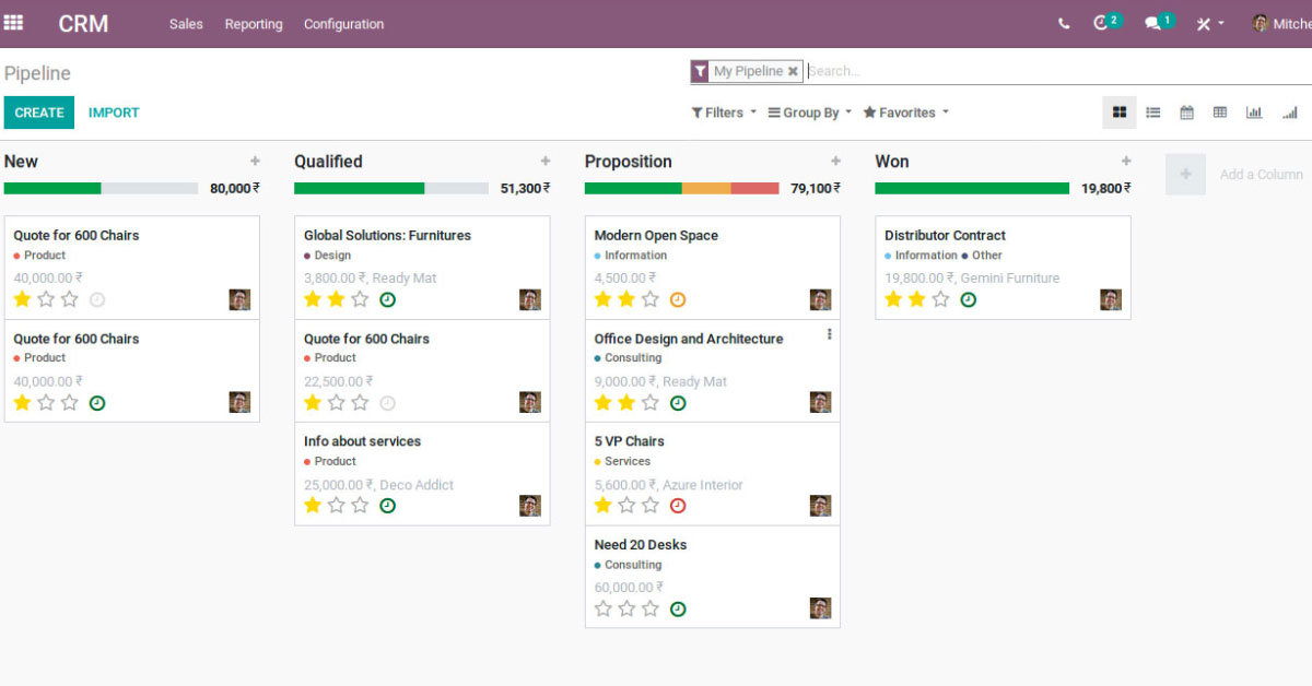 Odoo CRM Integration