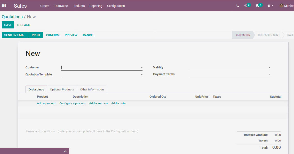 Odoo CRM Integration