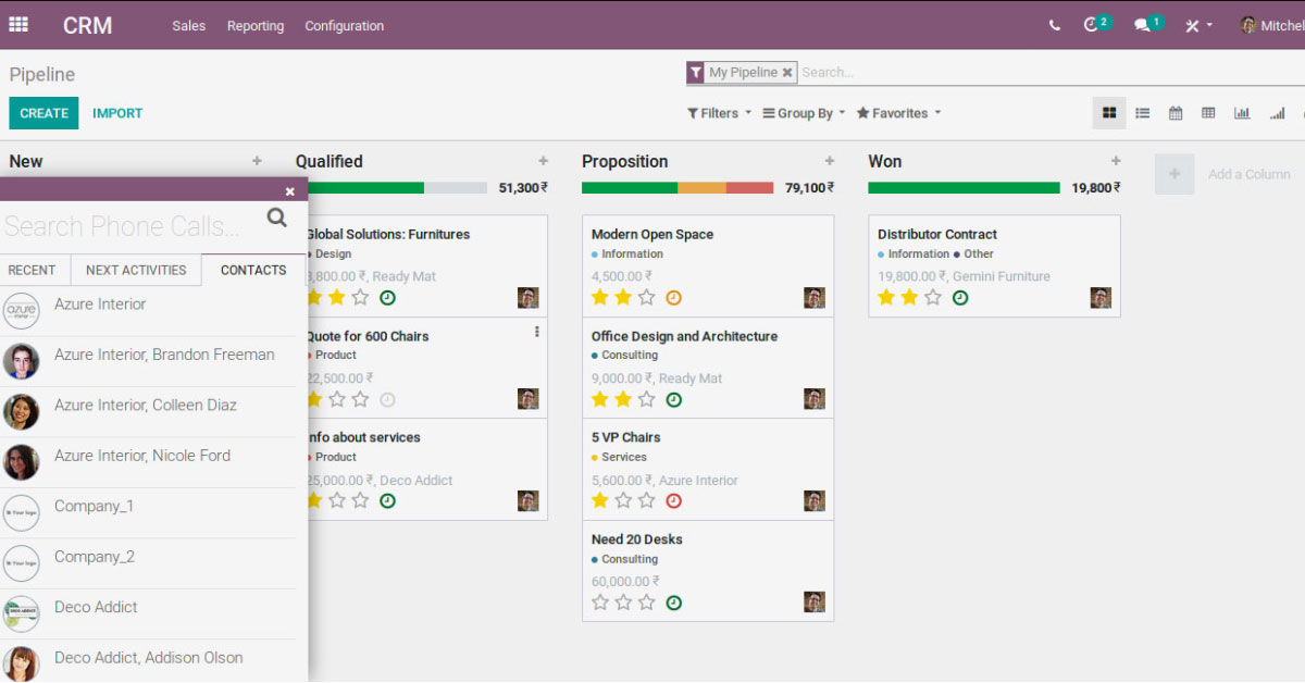 Odoo CRM Integration