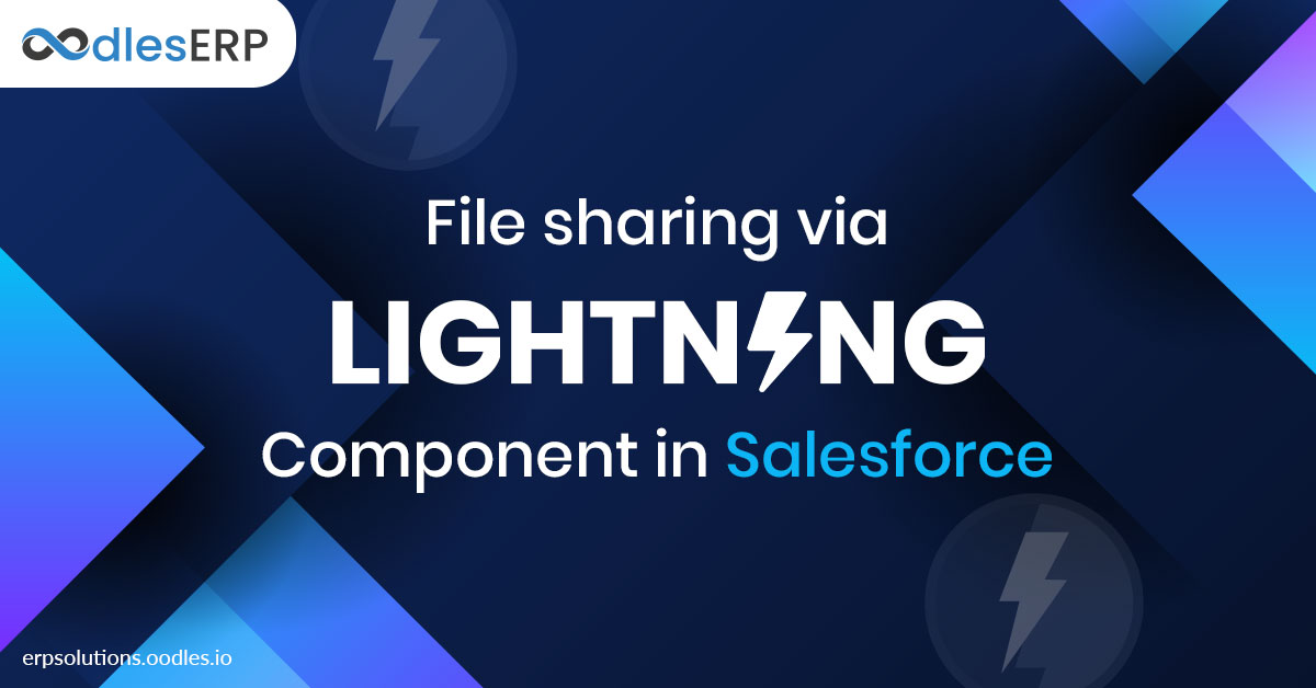 File sharing via Lightning Component in Salesforce