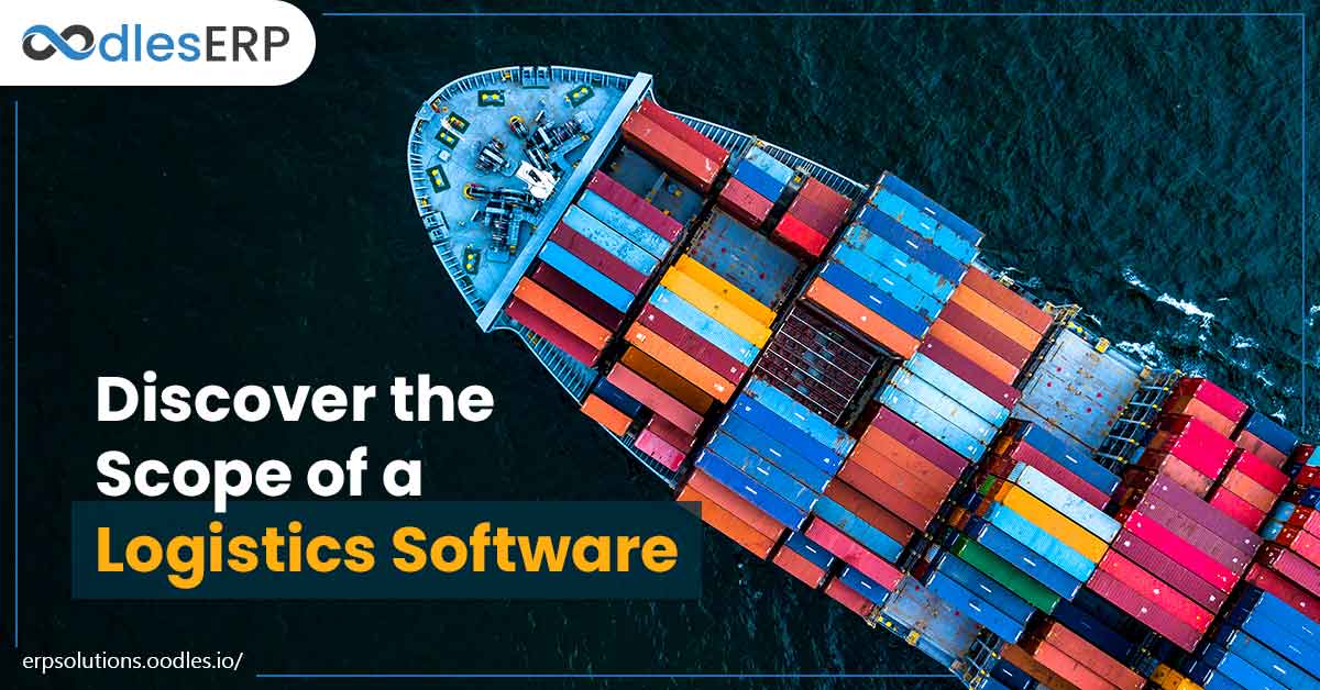 Discover the Scope of a Logistics Software