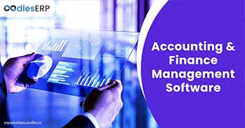 accounting and finance management software - Oodles ERP