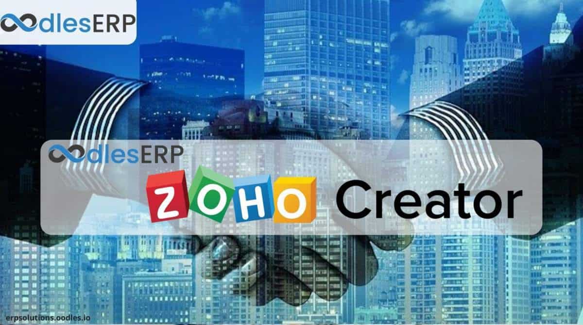 Oodles ERP Partners With Zoho: Zoho Creator Certified Developers